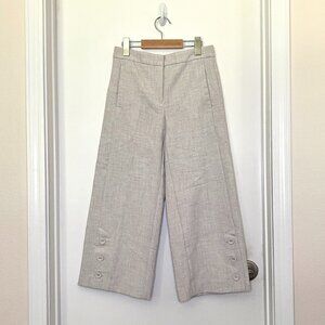 Ann Taylor "The Drapey Marina" Pant , 0 Petite, Sandy Beige